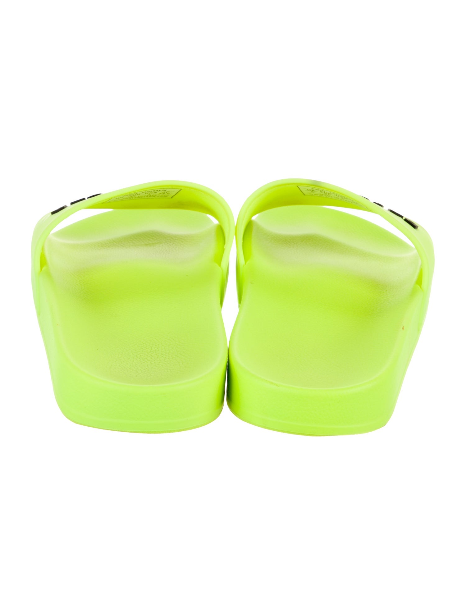 Balenciaga Rubber Printed Slides